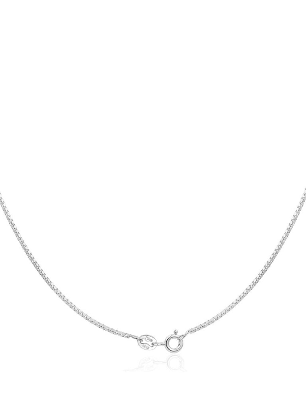 925 Sterling Silver Necklace for Women Trendy Dainty Real Silver Chain Necklace